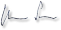 William Schuman's signature